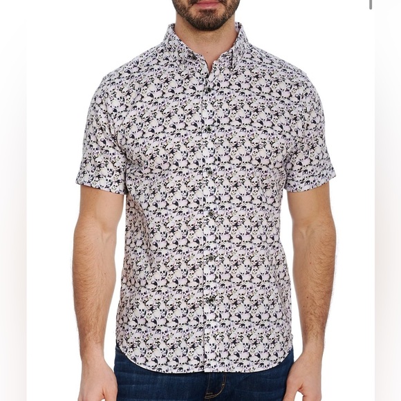 Robert Graham Tailored-Fit Atami S/S Woven - Picture 1 of 6